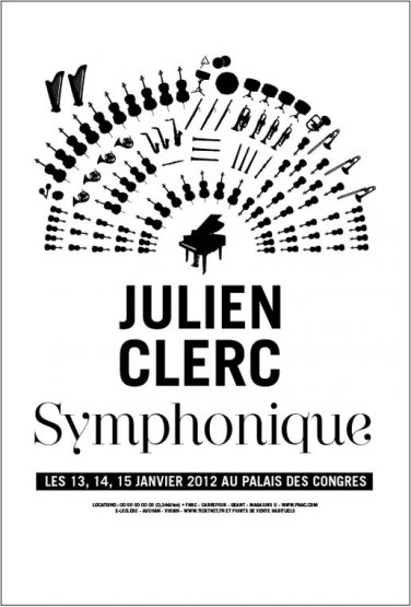 D.A Affiche Julien Clerc